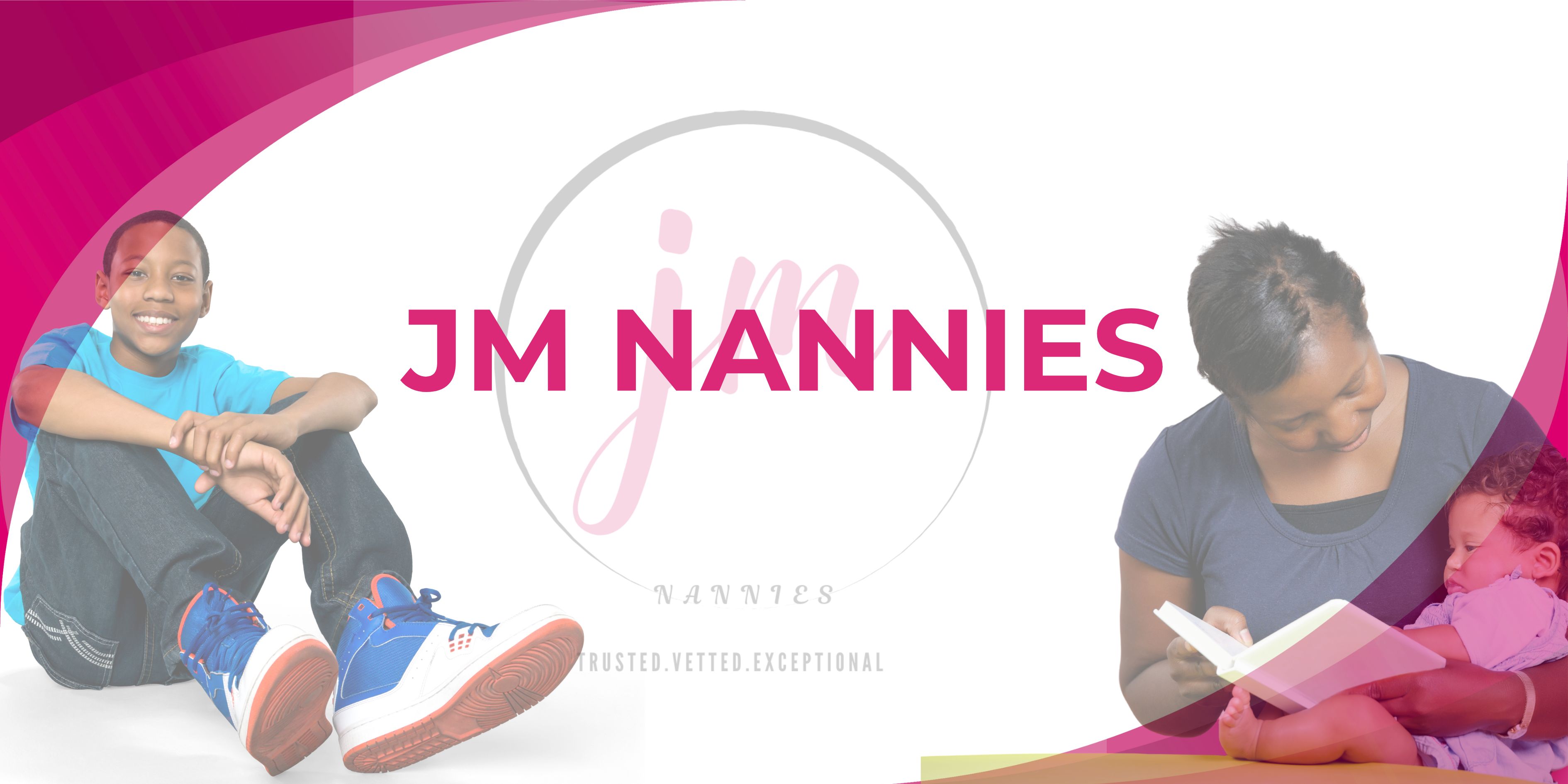 Professional nanny caring for a child in Nairobi